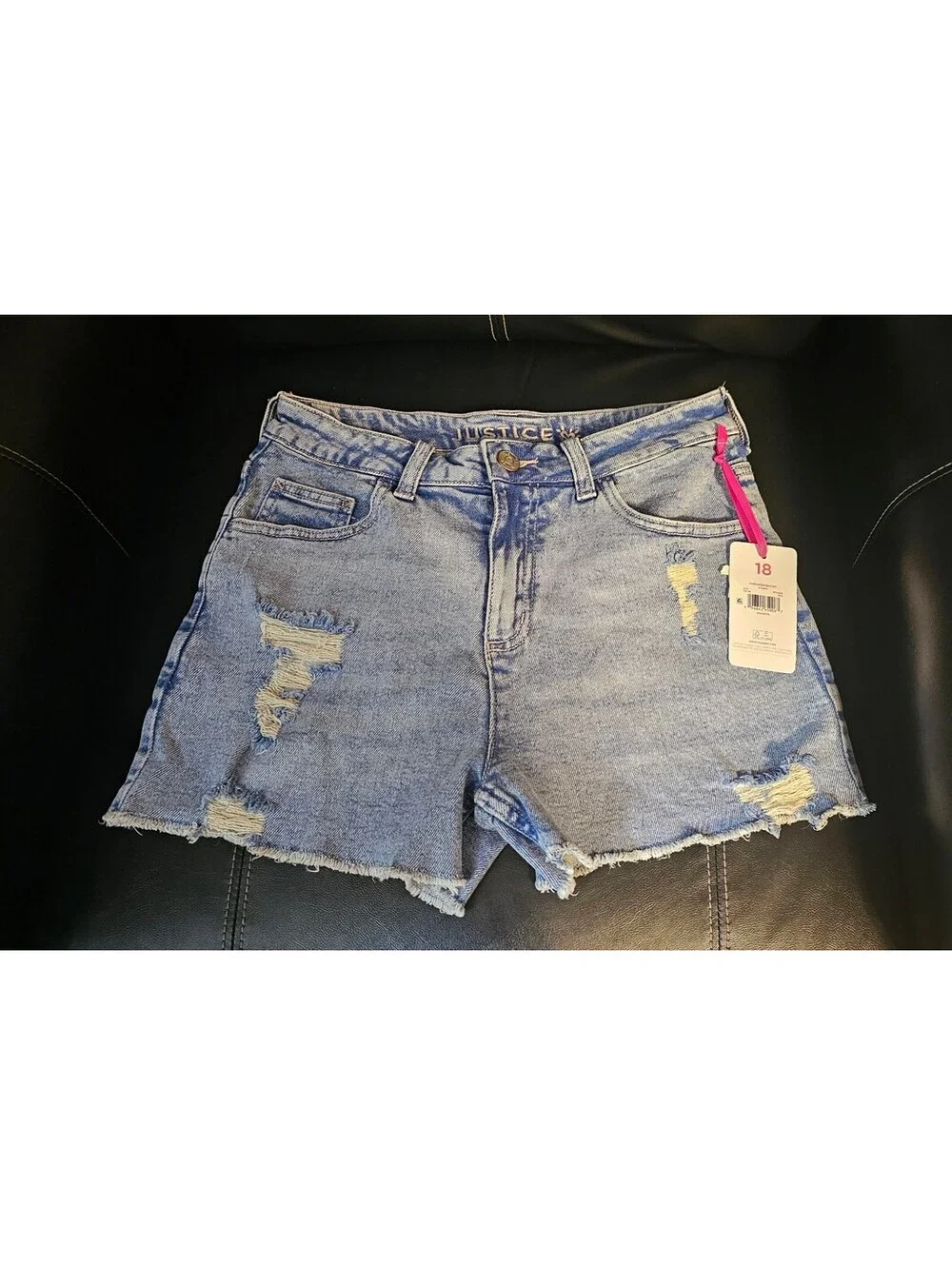 Justice girls size 18 shorts new mini mom shorts